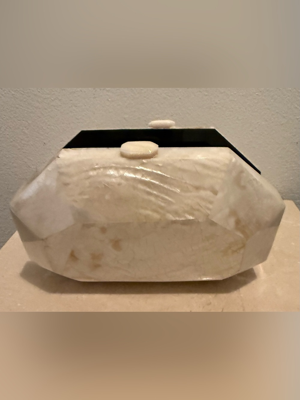 Vintage Mother of Pearl clutch. Like new.